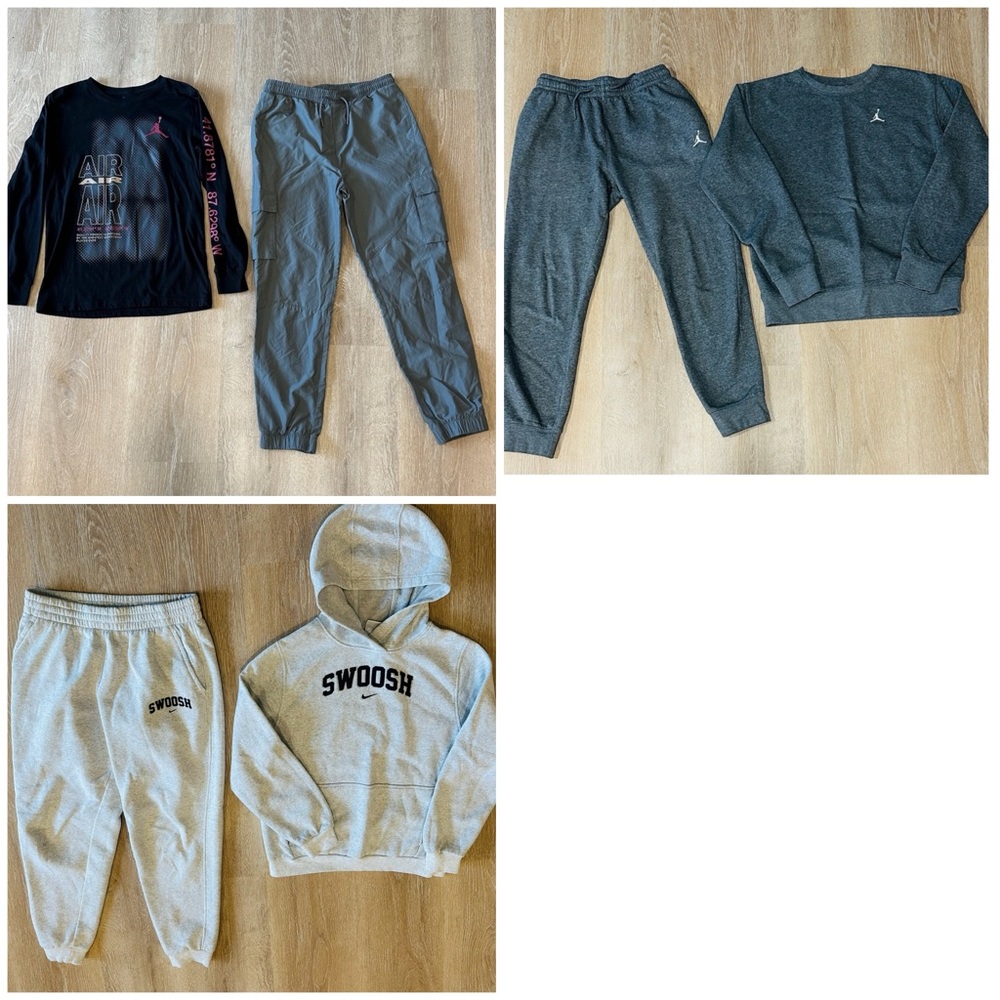 Boys XL Jordan & Nike Sets
